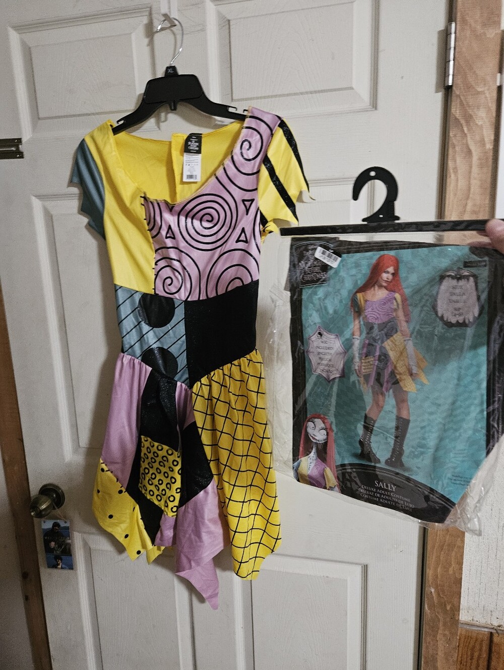 Disguise Disney The Nightmare Before Christmas SALLY COSTUME: NEW/MISSING WIG: S